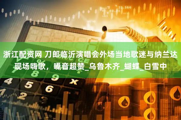 浙江配资网 刀郎临沂演唱会外场当地歌迷与纳兰达现场嗨歌，嗓音超赞_乌鲁木齐_蝴蝶_白雪中